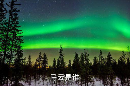 馬云什么人，馬云是誰