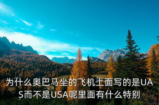 奧巴馬寫(xiě)的代碼是什么，為什么奧巴馬坐的飛機(jī)上面寫(xiě)的是UAS而不是USA呢里面有什么特別