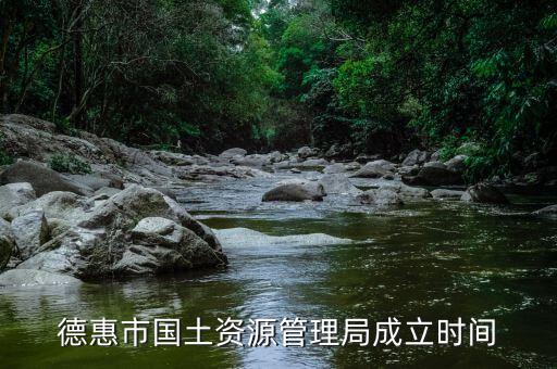 什么時(shí)候成立國(guó)土部門(mén)，德惠市國(guó)土資源管理局成立時(shí)間