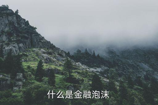 金融行業(yè)泡沫多是什么意思，甚么是金融市場的泡沫現(xiàn)象