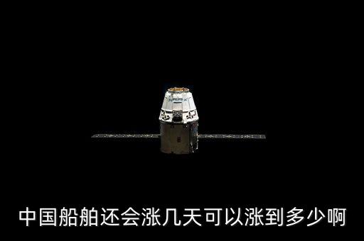 中國船舶還會(huì)漲幾天可以漲到多少啊