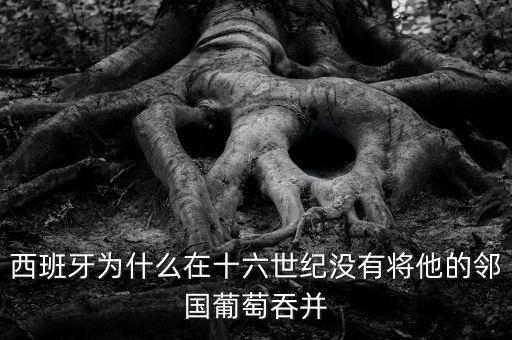 西班牙為什么沒(méi)有吞并葡萄牙，西班牙為什么在十六世紀(jì)沒(méi)有將他的鄰國(guó)葡萄吞并