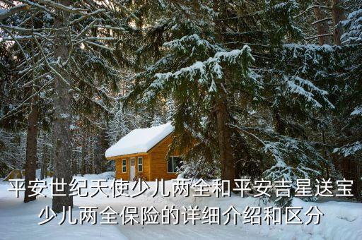平安世紀(jì)同樣是個(gè)什么產(chǎn)品，平安保險(xiǎn)世紀(jì)同祥險(xiǎn)種解釋