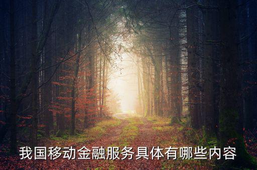 金融服務(wù)包括什么，銀行金融服務(wù) 主要指哪些事