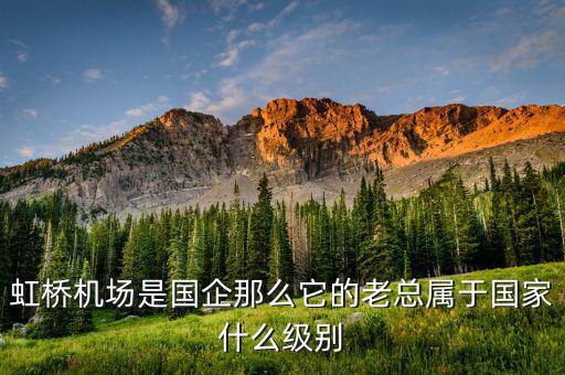 機(jī)場(chǎng)董事長(zhǎng)什么級(jí)別，虹橋機(jī)場(chǎng)是國(guó)企那么它的老總屬于國(guó)家什么級(jí)別
