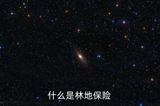 什么是林地保險(xiǎn)