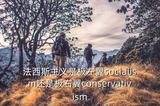 極右翼是什么意思，法西斯主義是極左翼socialism還是極右翼conservativism