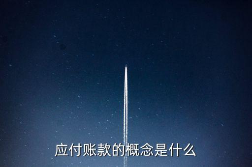 什么是應(yīng)付賬款保理，應(yīng)付賬款的概念是什么