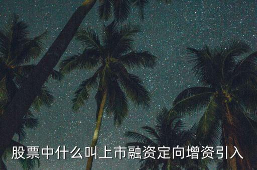 什么是定向資產(chǎn)增持，什么叫定向增持