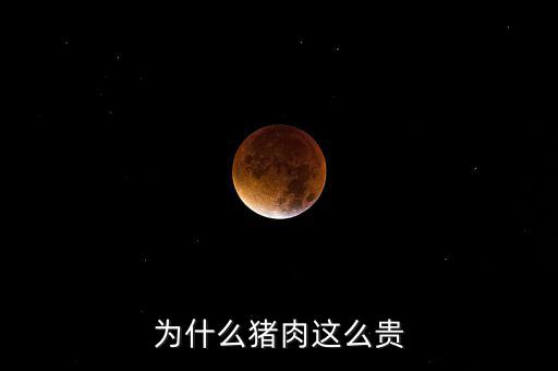 豬那么多為什么豬那么貴神回復，為什么豬這么貴
