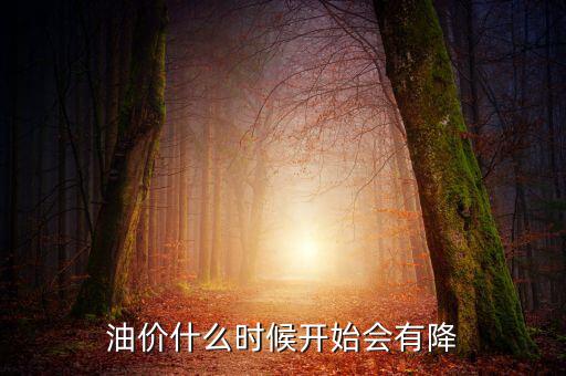 油價(jià)什么時(shí)候下跌，油價(jià)什么時(shí)候開(kāi)始會(huì)有降