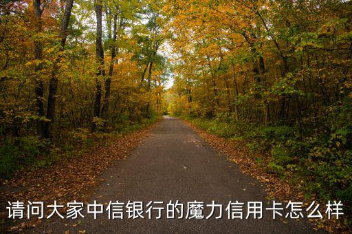 中信魔力白金卡什么樣，中信白金魔力信用卡到底是精英卡還是尊尚卡還是其它