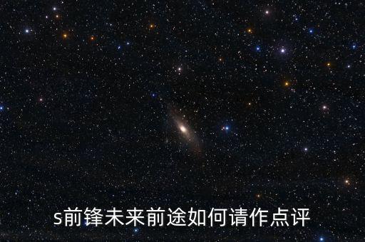 s前鋒做什么產(chǎn)業(yè)，s前鋒未來(lái)前途如何請(qǐng)作點(diǎn)評(píng)