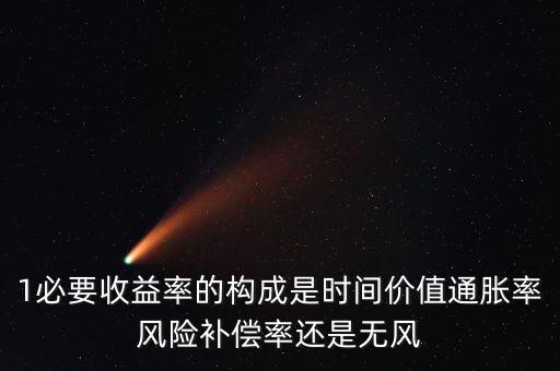 普通股的必要收益率是由什么組成，計算股票價格中的必要收益率是什么東西