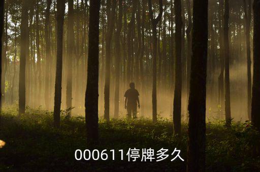 000611什么時(shí)候復(fù)牌，000611停牌多久