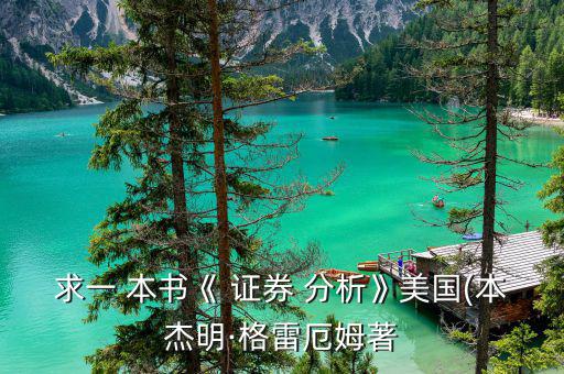 證券分析這本書怎么樣,基本面派開(kāi)山之作證券分析