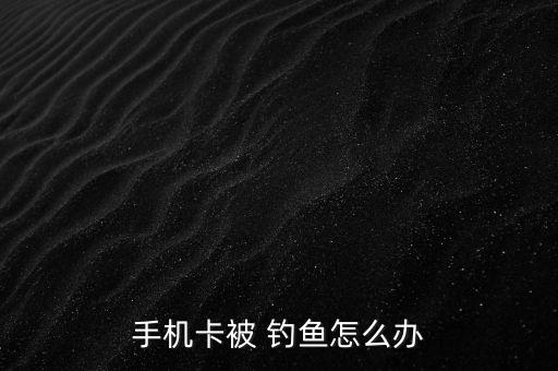 手機(jī)卡被 釣魚怎么辦
