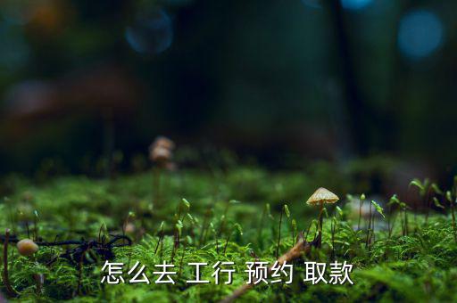 怎么去 工行 預約 取款