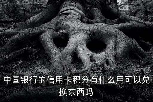 中國銀行信用卡積分什么用，中國銀行積分能干什么