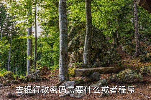 銀行卡改密碼需要什么，改銀行卡密碼要有哪些條件