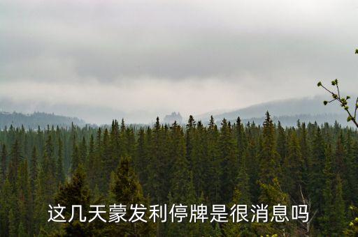 蒙發(fā)利為什么跌了，漳州蒙發(fā)利是什么死廠 我是做保護(hù)器的 每次蒙發(fā)利的單子都他嗎低溫