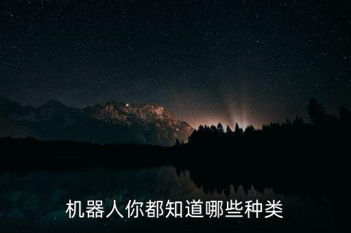 機(jī)器人都有什么，機(jī)器人都有哪些