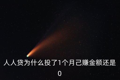 人人貸為什么不顯示收益，人人貸p2p怎么去看不到收益多少