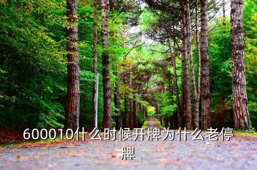 迪森股份什么時候開牌，600010什么時候開牌為什么老停牌
