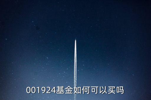 001924屬于什么基金，國(guó)金天添盈是什么基金