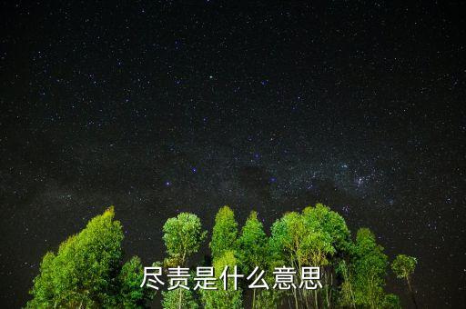 勤勉盡責(zé)是什么意思，勤勉的意思是什么