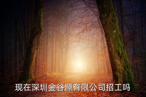 金谷源是干什么的，現(xiàn)在深圳金谷源有限公司招工嗎