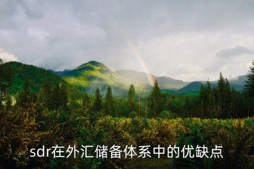 sdr工藝有什么特點，sdr在外匯儲備體系中的優(yōu)缺點