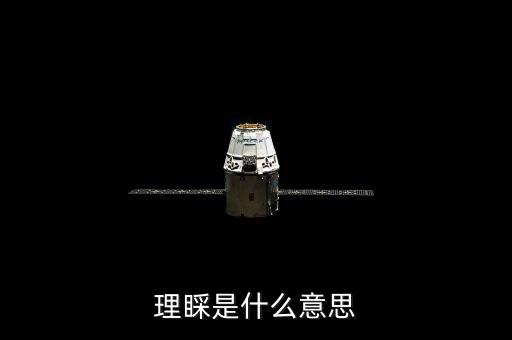 理睬的理是什么意思，理睬的睬的意思
