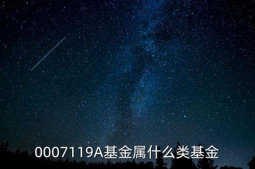 000974基金屬什么風(fēng)格，0007119A基金屬什么類基金