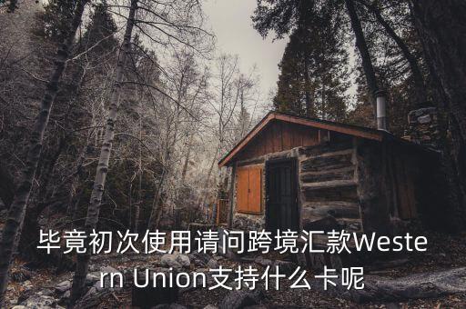 什么是西聯(lián)，畢竟初次使用請問跨境匯款Western Union支持什么卡呢