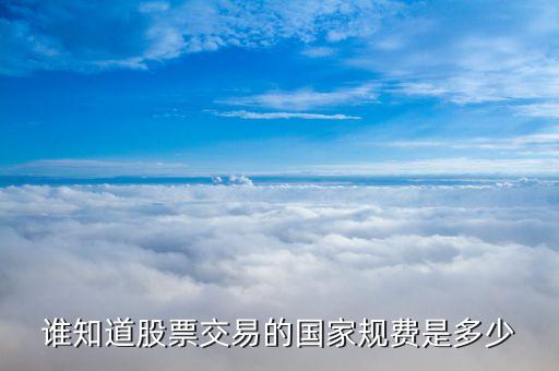 股票的規(guī)費(fèi)是什么，股票交易中的交易規(guī)費(fèi)是怎么回事按什么標(biāo)準(zhǔn)收廣發(fā)證券  搜
