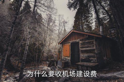 為什么要收機場建設費