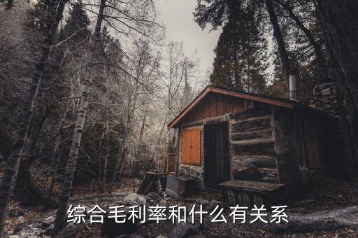 什么是綜合毛利，綜合毛利率和什么有關(guān)系