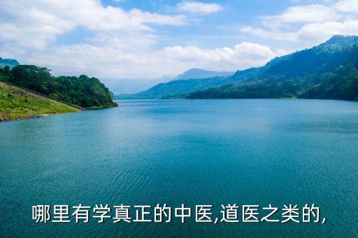 哪里有學(xué)真正的中醫(yī),道醫(yī)之類(lèi)的,