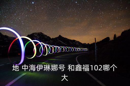 地 中海伊琳娜號 和鑫福102哪個(gè)大