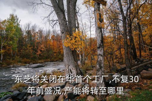  東芝將關閉在華首個工廠,不復30年前盛況,產(chǎn)能將轉至哪里