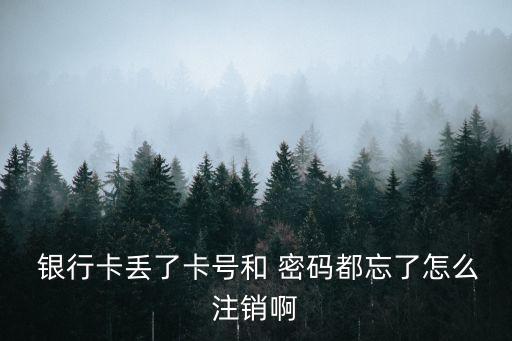 銀行賬戶忘記密碼能銷戶嗎,社?？ㄣy行賬戶忘記密碼怎么辦