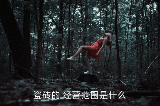 瓷磚的 經營范圍是什么
