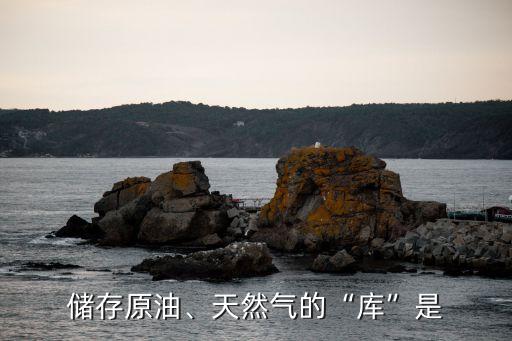儲存原油、天然氣的“庫”是