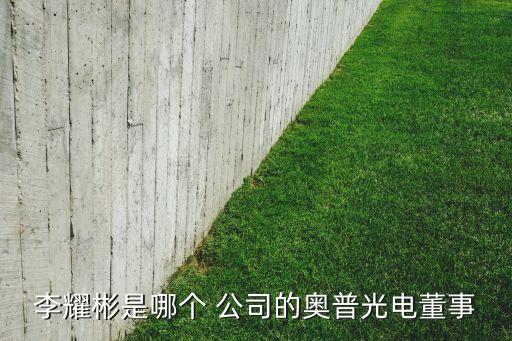 長春光機所下屬公司