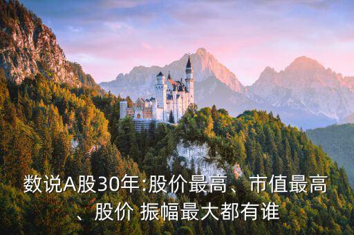 數(shù)說(shuō)A股30年:股價(jià)最高、市值最高、股價(jià) 振幅最大都有誰(shuí)