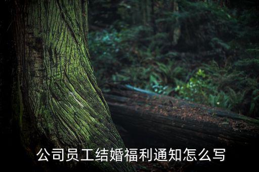  公司員工結(jié)婚福利通知怎么寫(xiě)