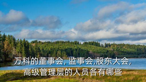 萬(wàn)科的董事會(huì), 監(jiān)事會(huì),股東大會(huì),高級(jí)管理層的人員各有哪些