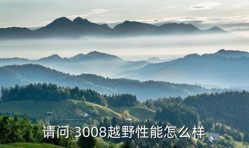 標(biāo)致3008逐樂中國