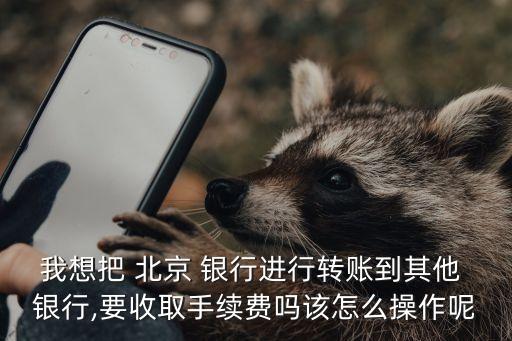 我想把 北京 銀行進(jìn)行轉(zhuǎn)賬到其他 銀行,要收取手續(xù)費嗎該怎么操作呢